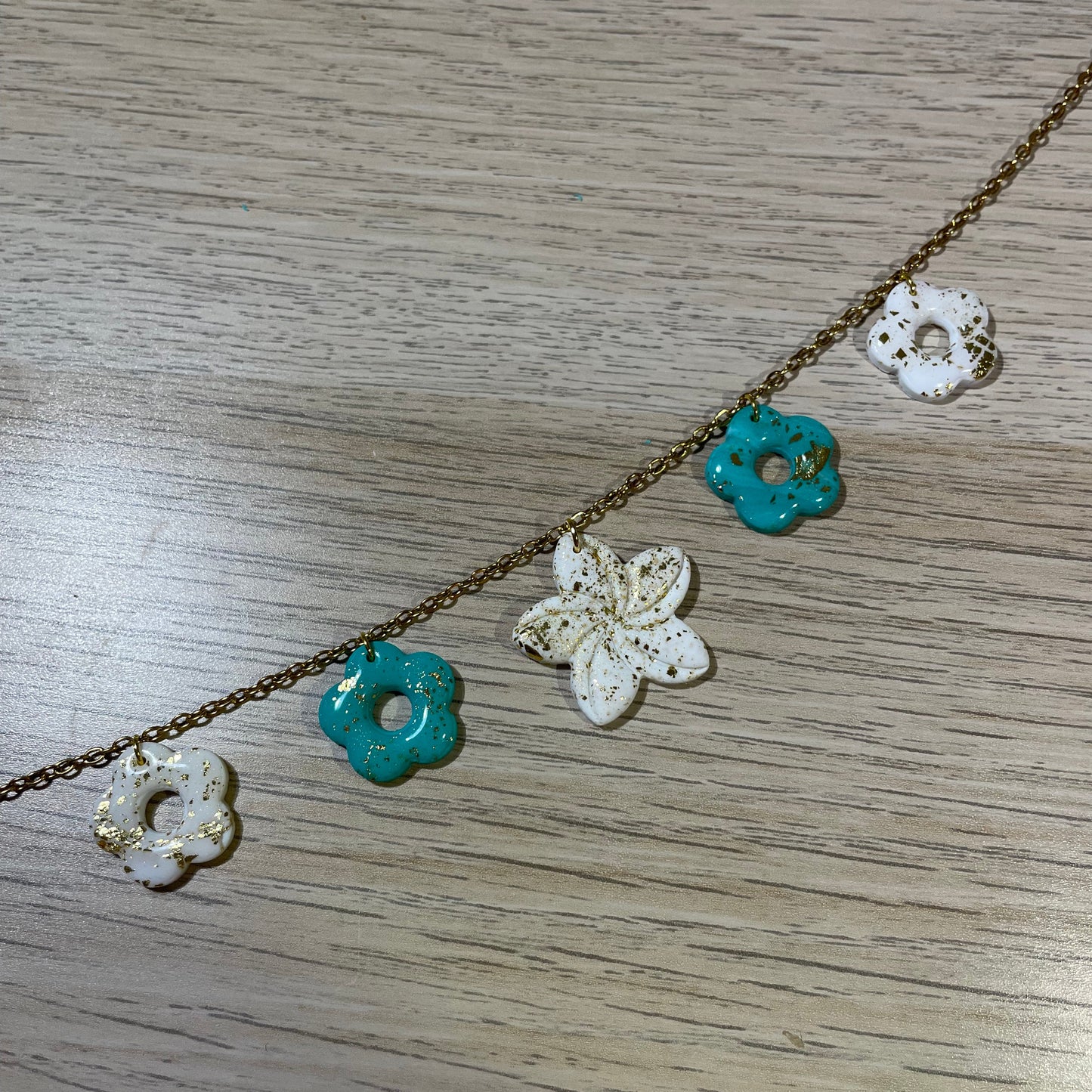 Golden Aloe Necklace